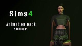 Sims 4 | DOWNLOAD animation pack "Hostage"