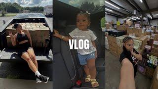 VLOG: A Day At Work (Amazon Sellers) + Brooklyn Bedding + Stay At Home Mom