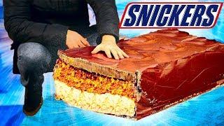 WE PREPARED A HUGE SNICKERS BAR WEIGHING 80 KILOGRAMS