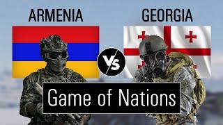 Georgia vs Armenia military power comparison (military comparison)