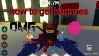 How to get kagunes in anime fighting simulator roblox