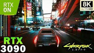 ►Cyberpunk 2077 8K | Ultra Realistic Graphics | Ray Tracing | RTX 3090