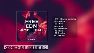 FREE EDM Sample Pack 2020 (400+ Samples) (House, Trap, Bounce)