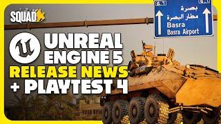 RELEASE NEWS FOR SQUAD'S UNREAL 5 UPDATE AND NEW PLAYTEST!