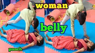 belly punch || girl belly punch || woman belly punch || female belly punch || belly punching ||