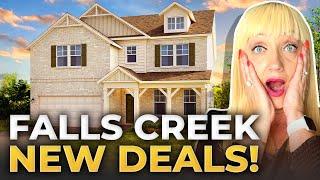 FALLS CREEK Flowery Branch GA Tour: New Construction Homes & Community REVEALED! | Flowery Branch GA