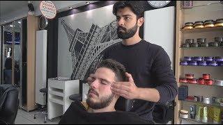 ASMR Turkish Barber Face,Head and Body Massage 163