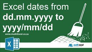 DD.MM.YYYY to YYYY/MM/DD for Excel dates