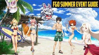 FGO NA Chaldea Summer Memory (Part 1) COMPLETE Event Guide, Tips & Farming