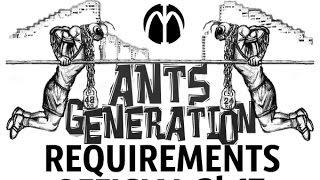 ANTS GENERATION OFFICIAL REQUIREMENTS 2k17 men (MIHAIL ISAICUL)