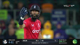 Moeen Ali 44 runs vs Australia| 2nd T20I - Australia vs England