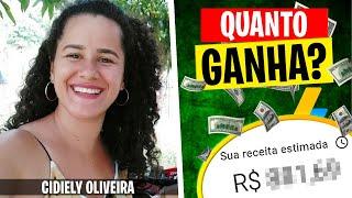 QUANTO GANHA CIDIELY OLIVEIRA? (2022)