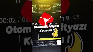 Telefonla Videoya Otomatik Altyazı Nasıl Eklenir? (YouTube Create)