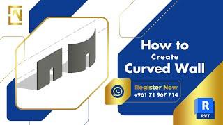 Revit Tutorial - How To Create a Curve Wall Arch Opening