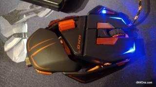 Cyborg MMO 7 Gaming Mouse By Mad Catz Hands-On Demo