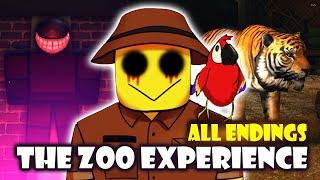 All Endings| The Zoo Experience[Full Walkthrough]| Roblox