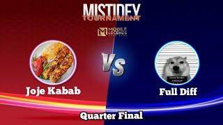 تورنومنت Joje Kabab vs Full Diff