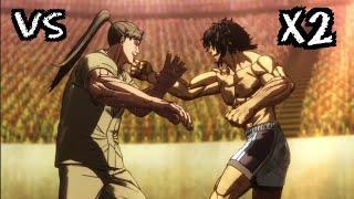 BOTH Ohma Tokita vs Sen Hatsumi Matches DUBBED!!- The Floating Cloud vs Kengan Ashura HD! ️