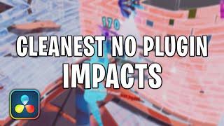 CLEANEST *NO PLUGIN* IMPACTS for Fortnite Montages (DaVinci Resolve 18) FREE PRESETS