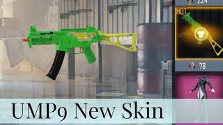 UMP9 New Skin / Green skin Pubg