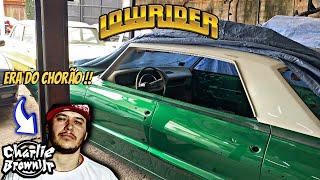 I WENT TO ANDRE'S GARAGE AND SAW THE 64 IMPALA OF THE ETERNAL CHORÃO - LOWRIDER BRASIL OLDSCHOOLH...