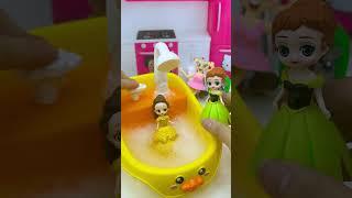 Miniature Princess Set Toys, ASMR Videos With Peachy ASMR #toys #asmr #satisfying #princess #funny