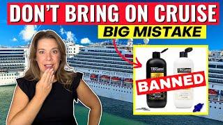 12 Prohibited Items NOT to Take on a Cruise 2024