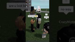 Are u lost bbg Roblox | Trend #shorts