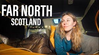 Truck Camping ALONE At The MOST Far Point In Great Britain - NC500