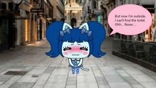 Blueberry Wetting Her Panties (With Blueberry Pattern Legggings)