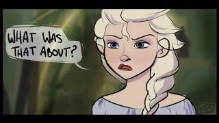 Jack Frost, Anna, and Elsa Fan Comic AI Dub