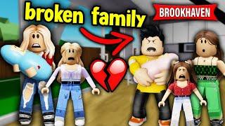 BROKEN FAMILY | Brookhaven RP Mini Movie (Roblox)