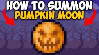 How To Summon The Pumpkin Moon in Terraria 1.4.4.9 | Terraria How To Summon The Pumpkin Moon