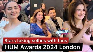 Hum Awards 2024 London with Hania Aamir, Atif Aslam, Mahira Khan, Yumna Zaidi, Ahad Raza Mir