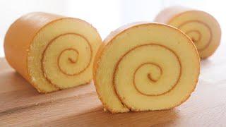 Best Recipe Easy to make  Perfect Swiss Roll Cake! Super Delicious with Condensed Milk