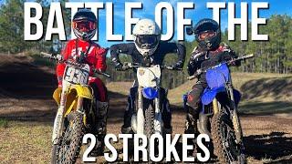 Battle of the Smokers || YZ250 vs 125s