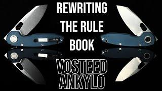 Reinventing The Button Lock! - Vosteed Knives Ankylo