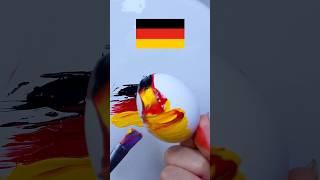 How to make a funny idea with German flag and EGG?