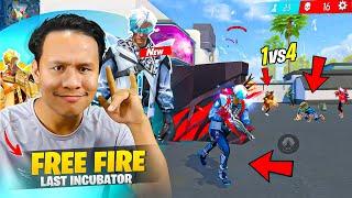 Free Fire's Last Incubator Solo Vs Squad Gameplay in Pro Grandmaster Lobby  Tonde Gamer