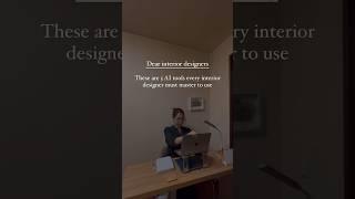 5 AI tools every interior designer must master to use #interiordesigner #interiordesignai #ai