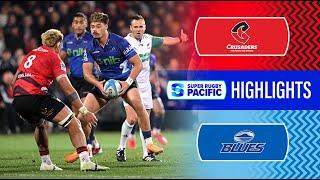 HIGHLIGHTS | CRUSADERS v BLUES | Super Rugby Pacific 2024 | Round 14