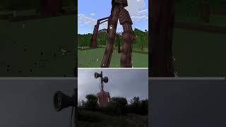 Siren Head VS Siren Head: The Arrival [Trevor Henderson Creatures]  [Minecraft Mod]