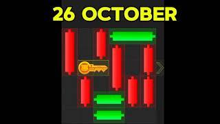 Hamster Kombat Mini Game October 26 Puzzle Solved Today