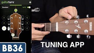 How To Tune Guitar Using App - GuitarTuna