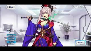 [FGO] Ashiya Douman and Musashi's voice lines for each other