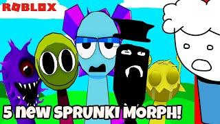 GETTING THE NEW Morphs in 3D Sprunki RP ROBLOX (HUGE UPDATE)