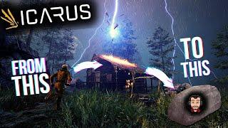 ICARUS How to SURVIVE Storms With NO BASE