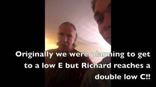 Deepest Bass Voice EVER!! Richard Sings a Double Low C!!!