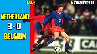 Belgium vs Netherlands 0 - 3 Full Highlights1998 FIFA World Cup qualification UEFA