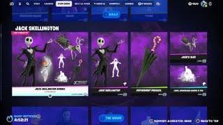 Fortnite Battle Royale (C4S4) | Jack Skellington Bundle (Item Shop)